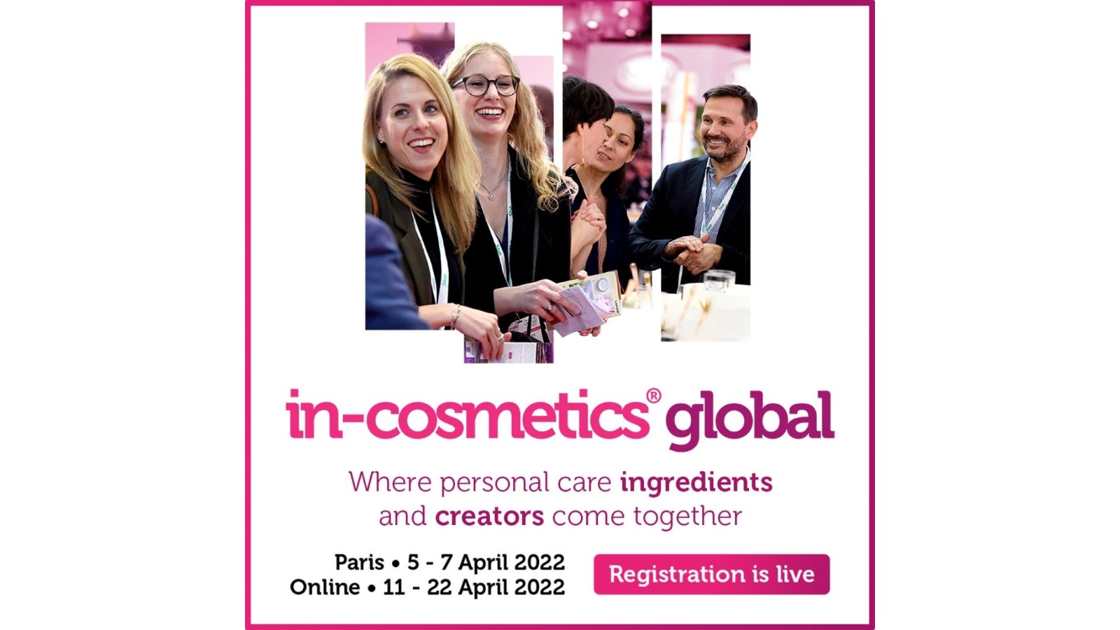 Photo: in-cosmetics