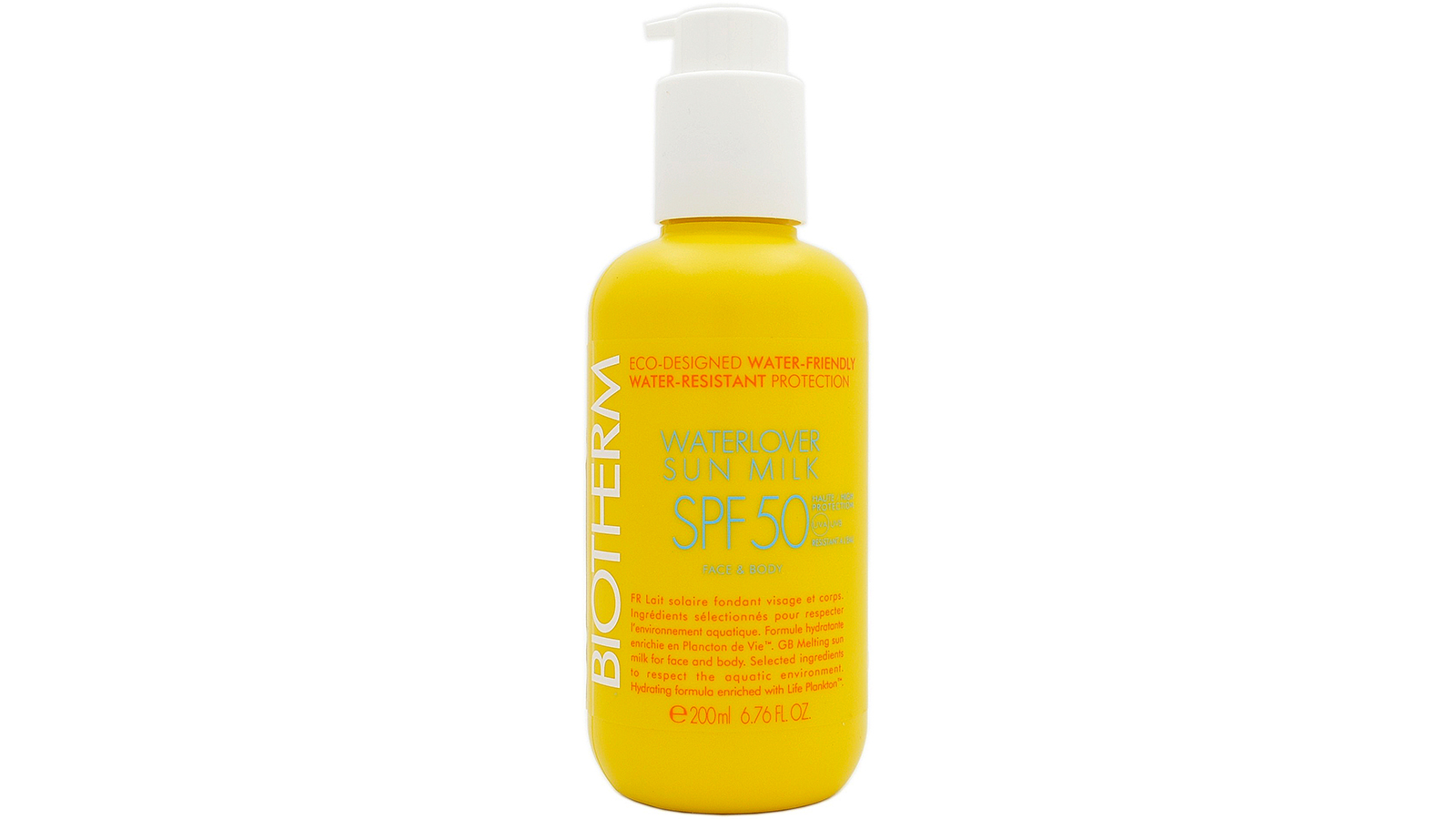 Biotherm waterlover - The eco-tested formula is 95% biodegradable