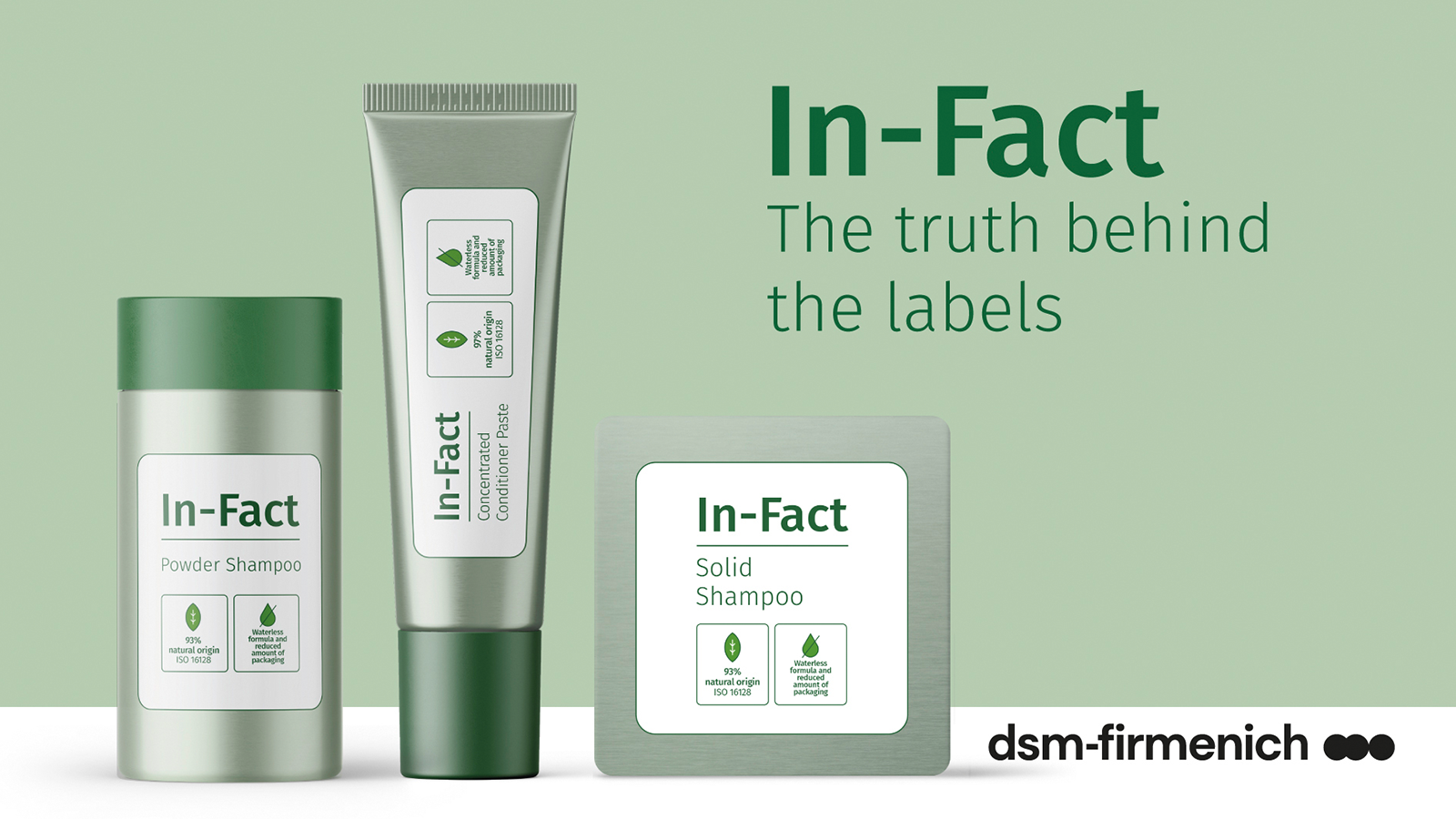 photos: dsm-firmenich; Hair Care: Our waterless hair care range with sustainable and efficient actives