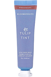 photos: Mintel Lip and Cheek tint
that is formulated
with ingredients
frum Dutch tulips.